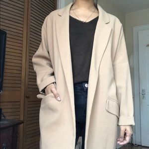 Forever 21 Camel Coat